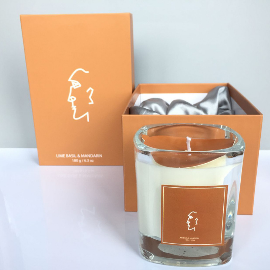 8*9cm Wholesale custom private label glass jar scented candles suppliers UK